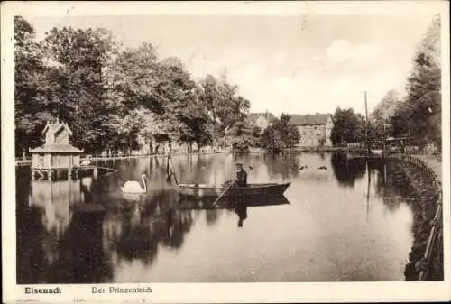 Ak Lutherstadt Eisenach Thüringen, Prinzenteuch