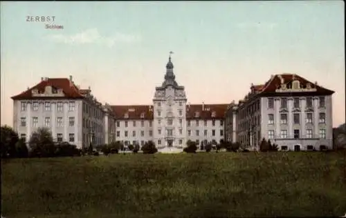 Ak Zerbst in Anhalt, Schloss