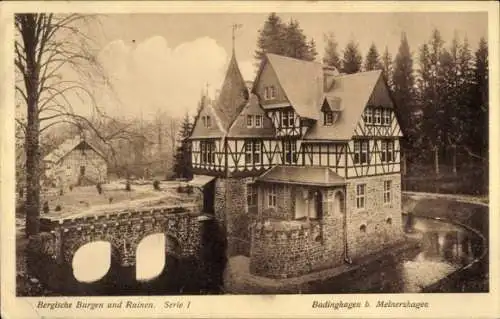 Ak Meinerzhagen im Sauerland, Wasserschloss Badinghagen