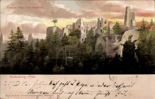Ak Eschbach in der Pfalz, Madenburg