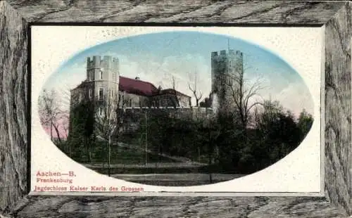 Ak Aachen, Frankenburg, Jagdschloss Kaiser Karls des Grossen