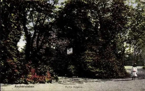 Ak Aschersleben im Salzlandkreis, Ruine Askania