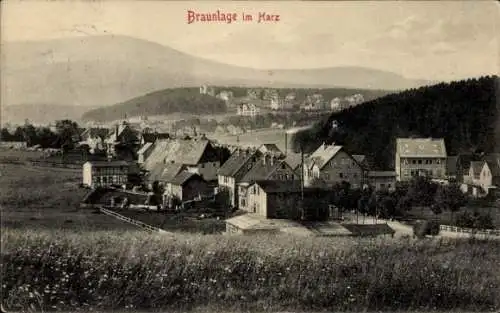 Ak Braunlage im Oberharz, Panorama