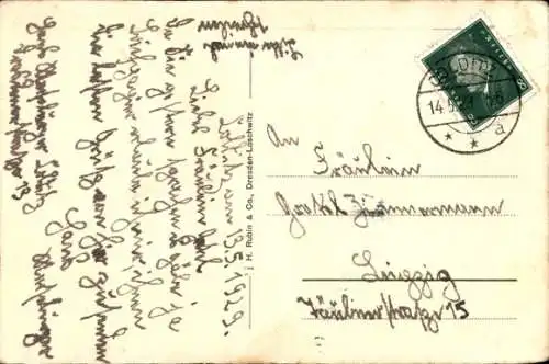 Ak Colditz in Sachsen, Schloss  Blick auf Schloss, Fluss, Stadtansicht