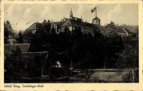 Ak Bad Iburg am Teutoburger Wald, Schloss