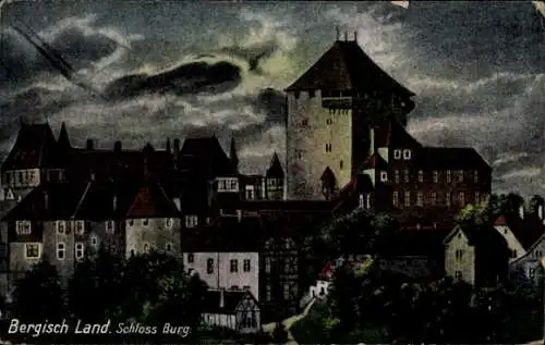 Ak Burg an der Wupper Solingen, Schloss Burg
