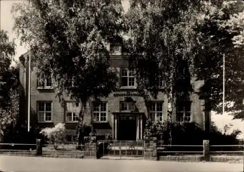 Ak Demitz Thumitz in Sachsen, Gewerbeschule