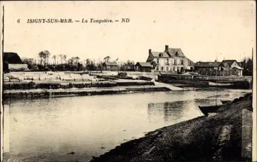 Ak Isigny sur Mer Calvados, La Tanguiere