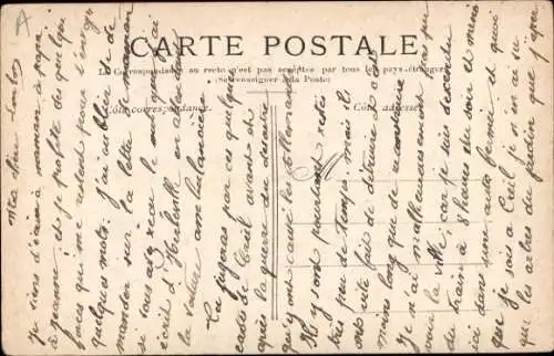 Ak Creil Oise, Cavee de Senlis