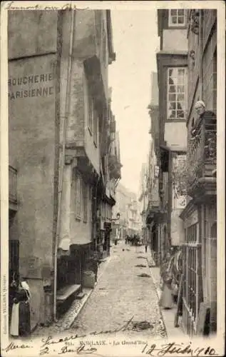 CPA Morlaix Finistère, Grande Rue