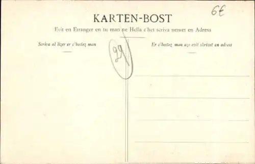 CPA Pont Aven Finistère, Chaos et Moulin sur l'Aven