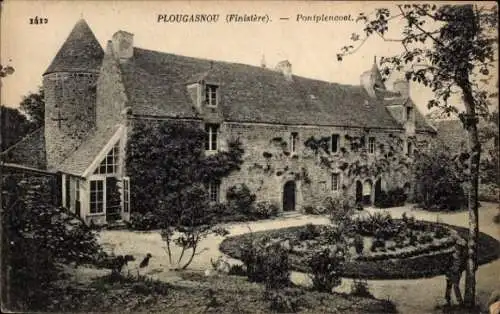 CPA Plougasnou Finistère, Pontplencoat