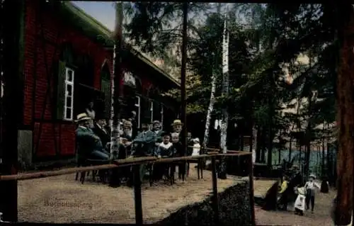 Ak Neustadt an der Orla, Gruppenfoto, Wald