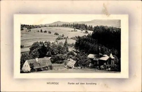 Ak Nowa Ruda Neurode im Eulengebirge Schlesien, auf dem Annaberg