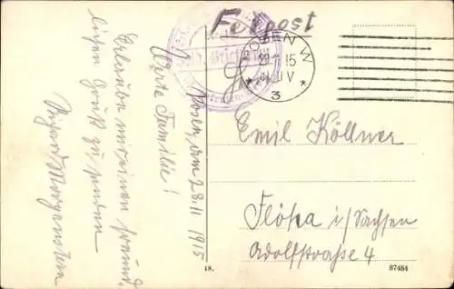 Ak Poznań Posen, Alter Markt mit Hauptwache, schöne Architektur,  Szene