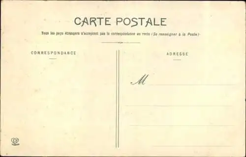 Ak Saissac Aude, Vue générale du chateau et du village