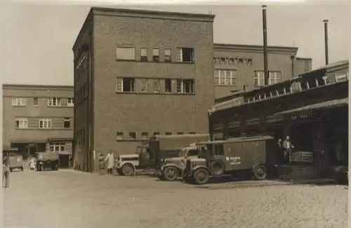 Original Foto Berlin Tempelhof, Eresburgstraße, Großbäckerei Schlüter, "Schlüter-Brot", um 1946