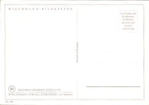 Künstler Ak Reimann, F., Stieglitze, Vögel