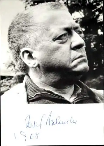 Ak Schauspieler Josef Dahmen, Seitenportrait
