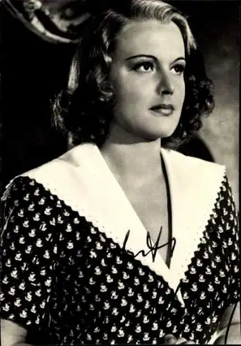 Ak Schauspielerin Maria Holst, Portrait, Autogramm