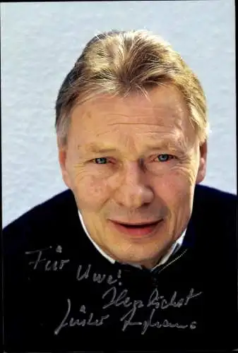 Foto Schauspieler Günther Junghans, Portrait, Autogramm