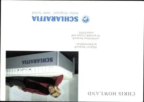 Ak Britischer Sänger Chris Howland, Portrait, Autogramm