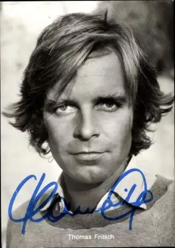 Ak Schauspieler Thomas Fritsch, Portrait, Autogramm