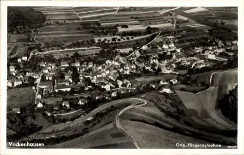 Ak Vockenhausen Eppstein im Taunus, Luftaufnahme