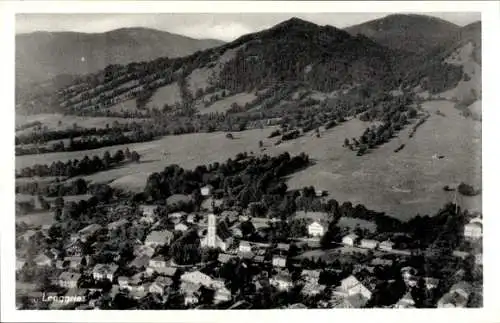 Ak Lenggries in Oberbayern, Fliegeraufnahme