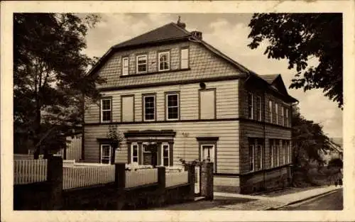 Ak Clausthal Zellerfeld im Oberharz, Loge Georg zur gekrönten Säule