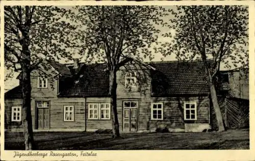 Ak Fritzlar in Hessen, Jugendherberge Rosengarten