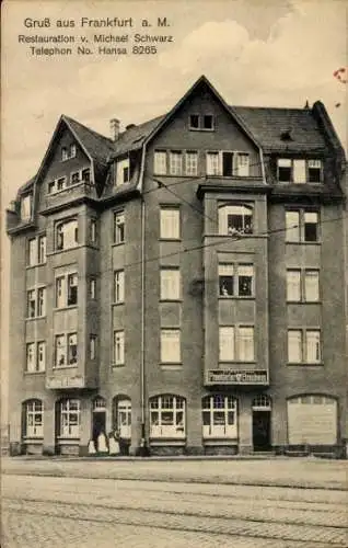 Ak Frankfurt am Main, Restaurant
