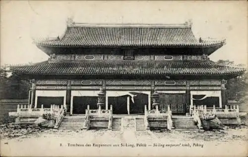 Ak Beijing Peking China, Tombeau des Empereurs aux Si Ling