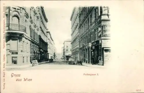 Ak Wien I., Fichtegasse I