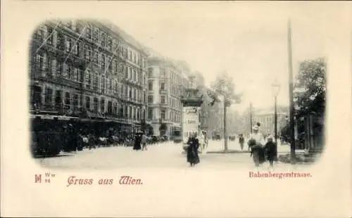 Ak Wien I., Babenbergstraße