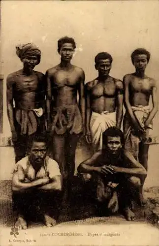 CPA Cochinchine Vietnam, Types indigènes
