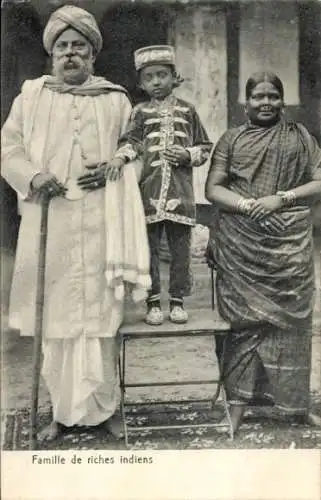 PC India, Famille de riches indiens