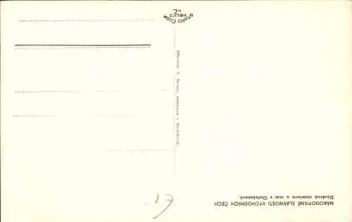 Ak Tschechien, Frauen in Tracht