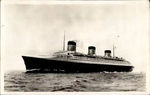 CPA Paquebot Normandie, Compagnie Générale Transatlantique