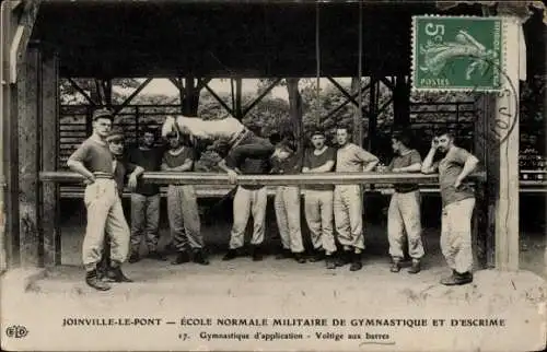 CPA Ecole Normale de Gymnastique de Joinville, Gymnastique d'application