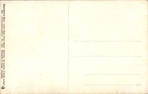 Ak Schweizer Winterlandschaft