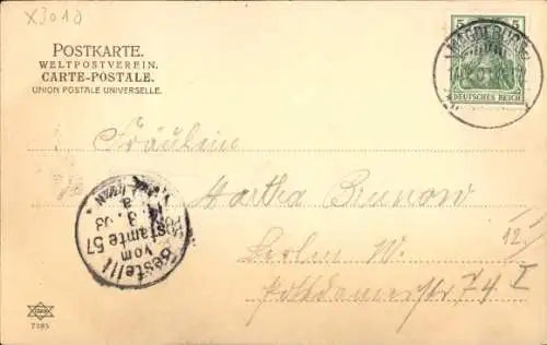 Ak Herrenkrug Magdeburg, Herrenkrug,  Nordbrücke