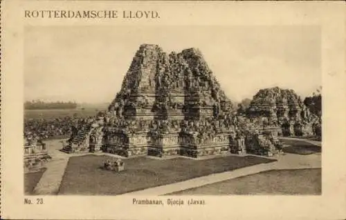 Ak Djocja Java Indonesien, Prambanan, Rotterdamsche Lloyd