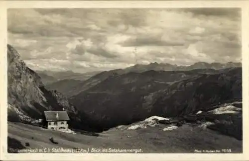Ak Golling an der Salzach in Salzburg, Carl von Stahl Haus am Torrener Joch