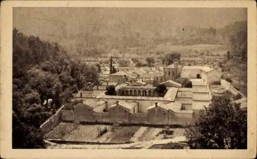 CPA Chartreuse de Montrieux Var, Vue générale des Cellules