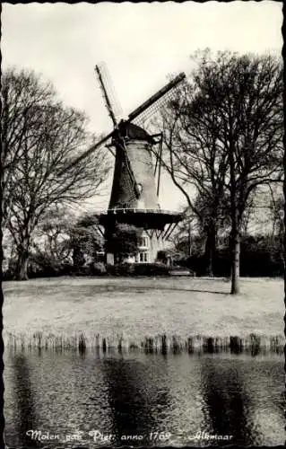 Ak Alkmaar Nordholland Niederlande, Molen van Piet anno 1769