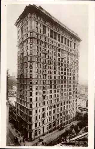 Ak New York City USA, The Empire Building, Skyscraper, Hochhaus