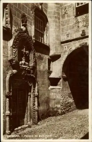 Ak Coimbra Portugal, Palácio de Sub-ripas,  Architektur, Straßenansicht, Portugal