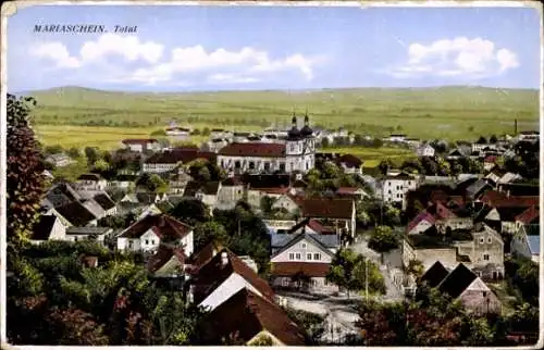 Ak Bohosudov Mariaschein Region Aussig, Gesamtansicht