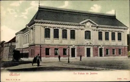 Ak Belfort Beffert Beffort Territoire de Belfort, Palais de Justice